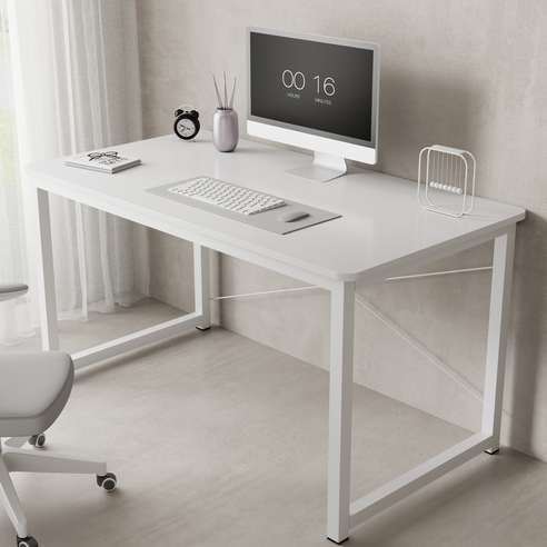 kurua 튼튼한 다용도 1인용 컴퓨터 책상 원각 안전 테이블