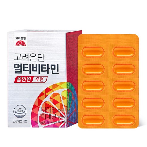 고려은단 멀티비타민 올인원 우먼 60정, 1개 이미지 3