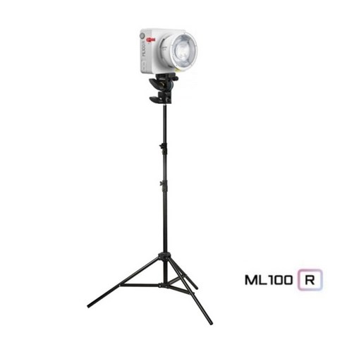 고독스 ML100R + 302스탠드 유튜브 스튜디오 방송 촬영 조명 LED 라이트, 1개, 세트
