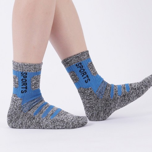 셀마운틴 10켤레 두꺼운 작업 남성 등산 양말 이미지 4