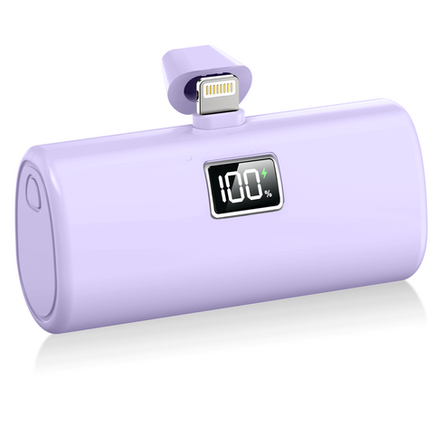 YINTO 도킹형 고속충전 PD 20w 일체형 휴대용 미니 보조배터리 8핀