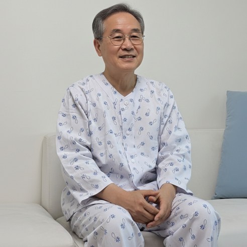 영우가운 순면 환자복 병원복 세트