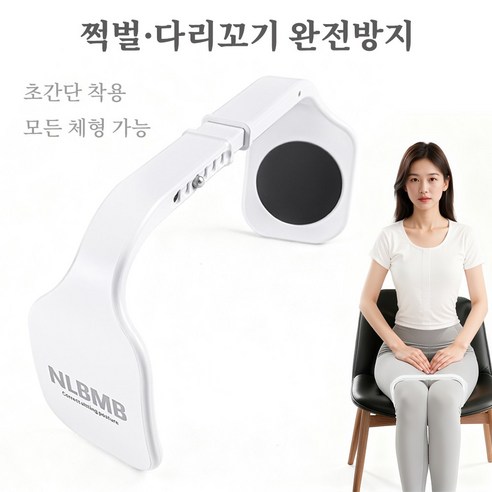 [초간단 쩍벌 방지] LJL 다리에 바로 거는 바른자세 교정기, 1개