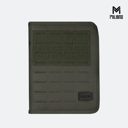 필립 전술 오거나이저 노트 - 업무용 회사 북파우치 밀리터리 파우치 노트북 바인더 군사 벨크로 패치 A5, 국방