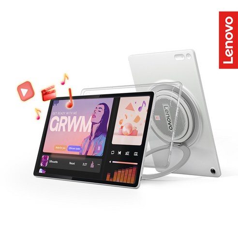 레노버 Tab Plus 12.1 스튜디오 with 클리어케이스 탭 플러스 2세대 1년보증+ADP, Wi-Fi 전용, 256GB, 화이트