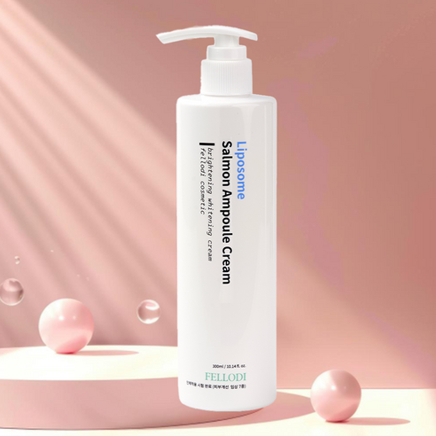 [쿠팡] 펠로디 리포좀 PDRN 연어 크림 앰플 세럼 에센스 300ml (31,410원/무료)