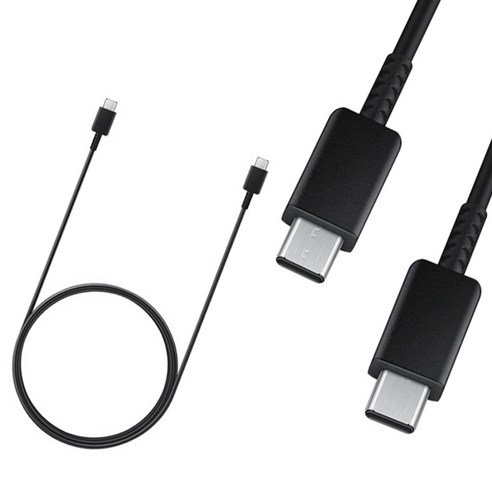 [DMY] 삼성 정품 C to C 초고속 충전 45W(5A) PD 100W 충전 지원 데이터 통신케이블 스마트폰 갤럭시북 노트북 태블릿