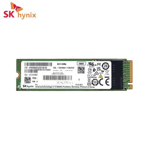 SK하이닉스 256GB NVME SSD BC711, -