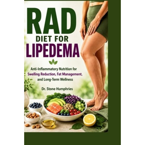(영문도서)Rad Diet for Lipedema: Anti-Inflammatory Nutrition for Swelling Reduction Fat M... Paperback, Independently Published, English, 9798197359384