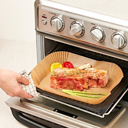 이지피지 무표백 오븐겸용 에어프라이어 종이호일 이미지 2