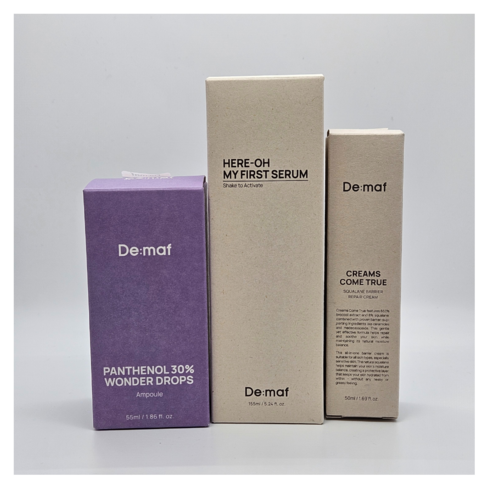 디마프 DEMAF 장벽튼튼 루틴세트(만능기초155ml + 판테놀55ml + 크림50ml) 이미지 2