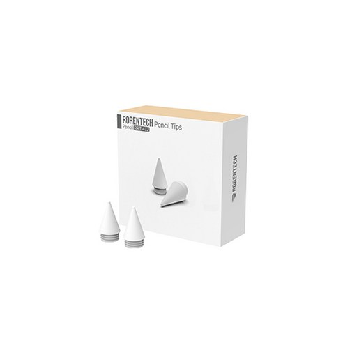 로랜텍 아이패드 스타일러스 터치펜슬 전용 팁스, 2개