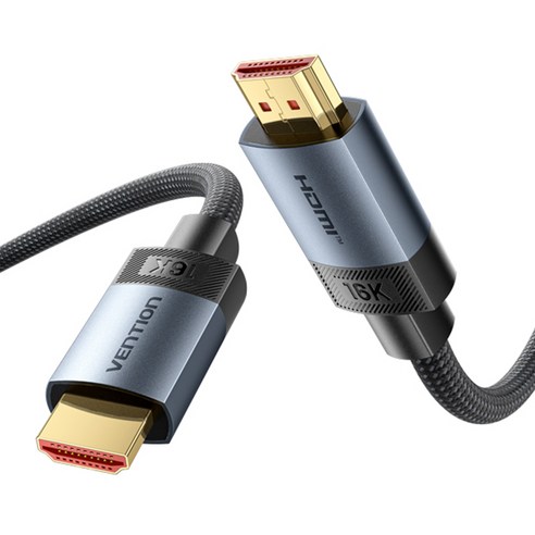 벤션 16K 96Gbps HDMI V2.2 초고해상도 모니터 케이블, 1개, 1.5m