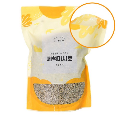마이플랜트 세척마사토 소립, 1개, 1.5L