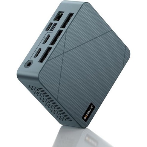 보스게임 P3 미니 게이밍 PC AMD 라이젠 7 7840HS | 32GB DDR5 RAM 1TB PCIe 4.0 NVMe SSD 듀얼 기가비트 이더넷 트리플 디스플레이 HDM, 3550H 16GB+512GB
