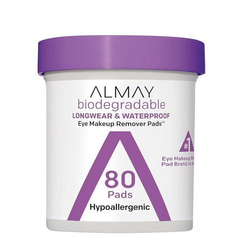 Almay Longwear 방수 아이 메이크업 리무버 패드 80개 4팩 ... 솔직 후기 | 피부 타입별 분석 썸네일