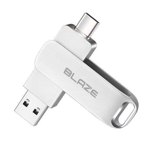 USB 메모리 C타입 USB3.2 GEN1 OTG 듀얼 스마트폰 핸드폰 아연 합금, 64GB, 1개 64GB, 1개