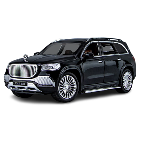 1:24 벤츠SUV 마이바흐 모형 자동차다이캐트, 블랙, 1개