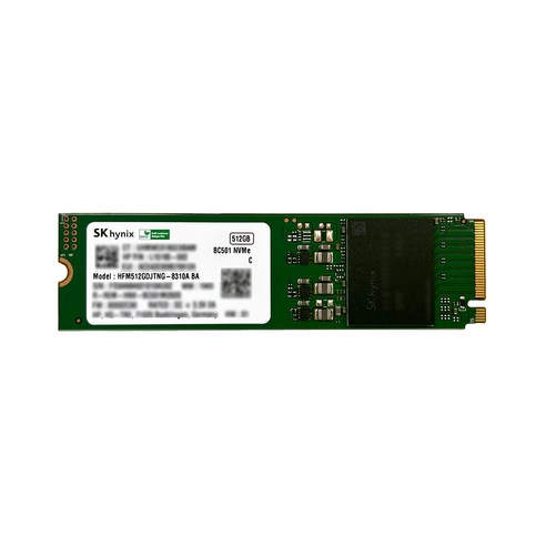 하이닉스 NVMe SSD 512기가 BC501, 512GB