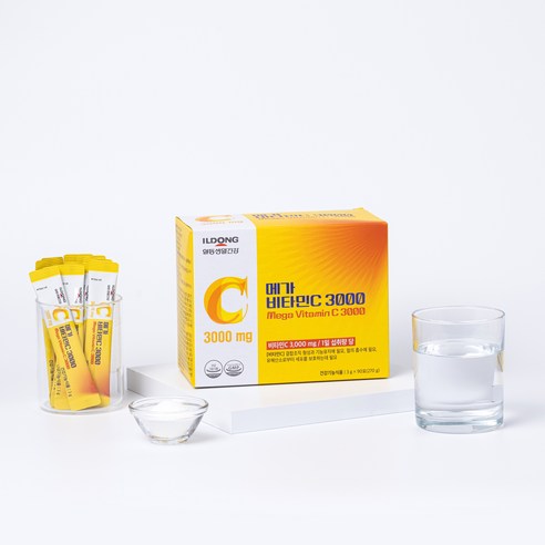 ILDONG 메가 비타민C 3000mg 고함량 순수 비타민C 100% (... 맛있게 먹은 솔직 후기 - 상품 이미지 2