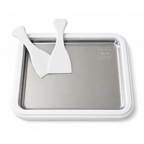 코베쿠 304스텐 철판 아이스크림 메이커 26 x 21 cm, 1개, 화이트