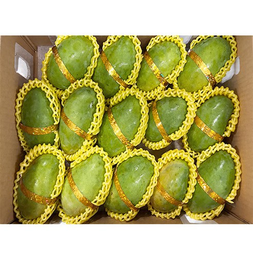 Thomy 베트남 그린망고 께오(xoai keo) 700~800g 1.1~1.3kg 1.5kg 2.5kg 5kg, 5KG(13EA~1..., 1박스