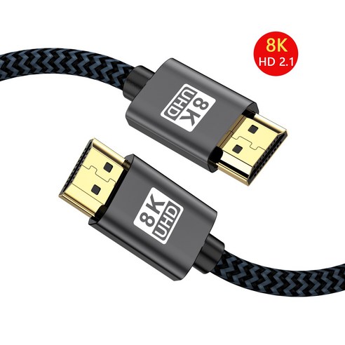 KAKAPOZO HDMI 2.1 8K UHD 케이블, 5m, 1세트