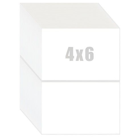 잔여물이 없고 탈부착이 쉬운 방수 스티커 50매(25장) 15*10cm, 화이트(S1053) 50PCS, 1세트