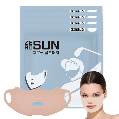 Jiagolpeu Jesseon Hadeugel Sseonpaechi Skin Low Irritation Golpeu Seonpaechi Jaoeseonchadanpaechi , 1 Pack , 4 Pack Pack (지아이골프 제로썬 하이드로겔 썬패치 피부 저자극 골프 선패치 자외선차단패치, 1개, 4개입)