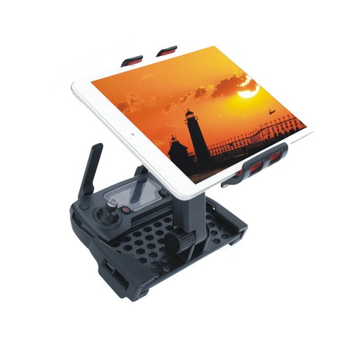 드론 조종기 모바일 태블릿 거치대 마운트 홀더 4~12.9인치 호환 DJI, 1개, (프로) 모바일거치대(레드) 1개, (프로) 모바일거치대(레드)
