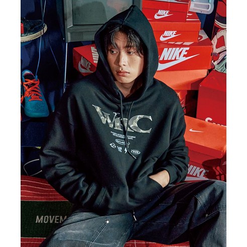 와일드락 WILDROCK WRC CAMO 오버핏 후드 10 COL