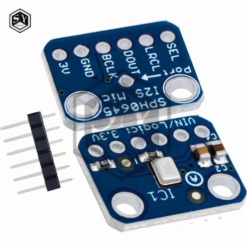 호환 SPH0645 I2S MEMS 마이크 브레이크 아웃 센서 보드 모듈 SPH0645LM4H Arduino Raspberry ...