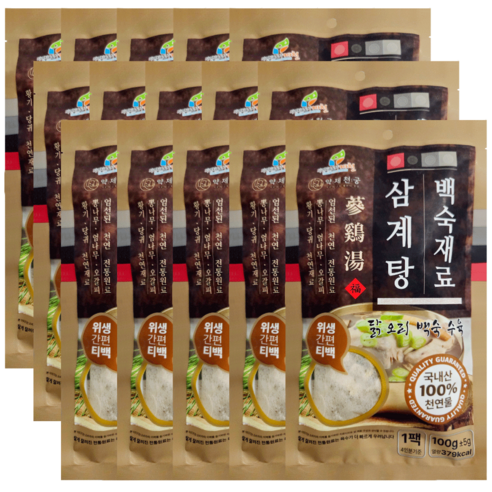 약제천궁 삼계탕재료 백숙재료 티백 한방 약재 닭 오리 수육 각종 고기요리... 맛있게 먹은 솔직 후기 - 상품 이미지 1