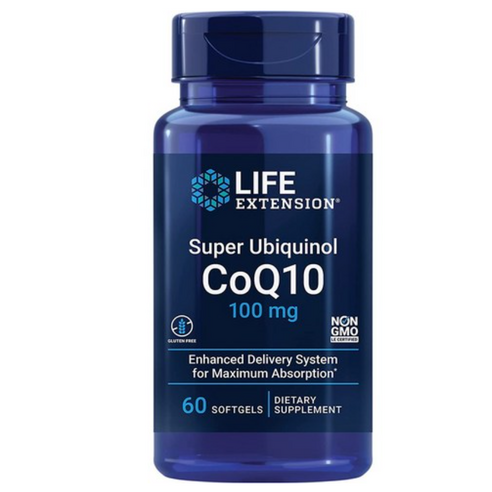 라이프익스텐션 슈퍼 유비퀴놀 CoQ10 100mg 소프트젤, 60정, 1개