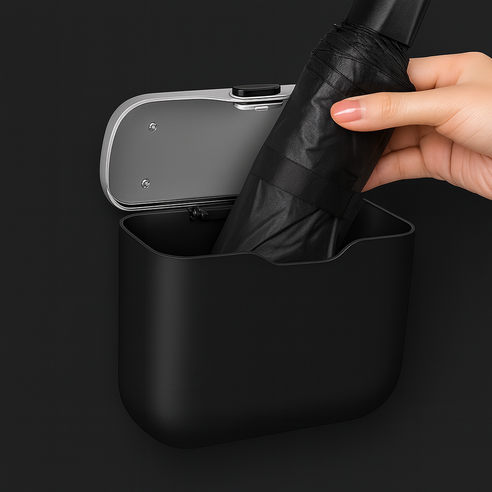 차량 실내 정리 다용도 깔끔 수납 겸용 미니 휴지통 실사용 후기 | 효과 있을까? - 상품 이미지 3