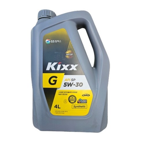 킥스 G SN 합성 가솔린 엔진오일 5W30 4L 이미지 2