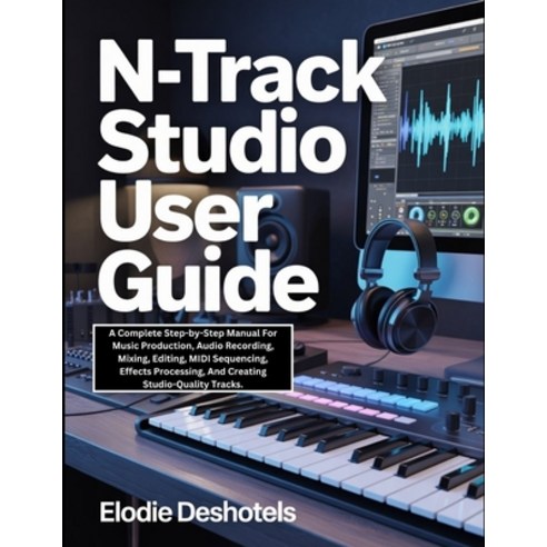 (영문도서)n-Track Studio User Guide: A Complete Step-by-Step Manual For Music Production ... Paperback, Independently Published, English, 9798244586305