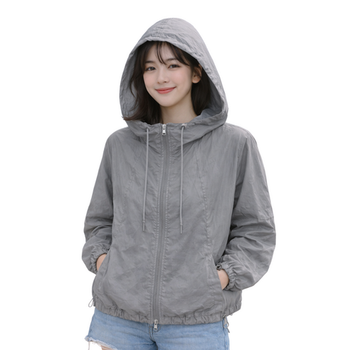 모노위브 여자 여성 간절기 경량 바람막이 점퍼
