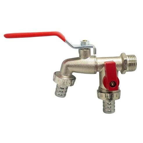 엄마마음 욕실 베란다 수전 교체 2출력 듀얼 수도꼭지