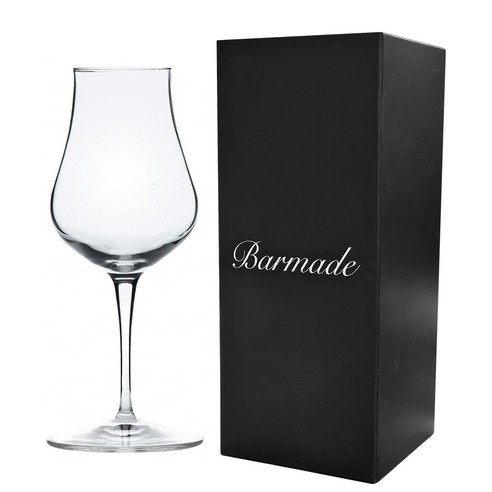 루이지 보르미올리 싱글몰트 스템 위스키잔 170ml 1개 (전용박스), 기본(무지)