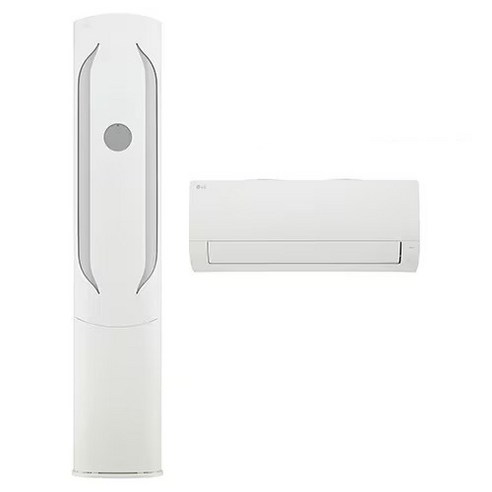 LG 휘센 뷰1시리즈 2IN1 스탠드 18평+6평 인버터 멀티에어컨 빠른설치 FQ18FU1EK2 기본설치비별도, 일반배관형