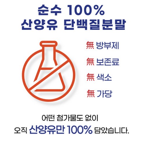 [대용량 500g] 첨가물없는 순수100% 산양유 단백질 분말 500g,... 맛있게 먹은 솔직 후기 - 상품 이미지 4