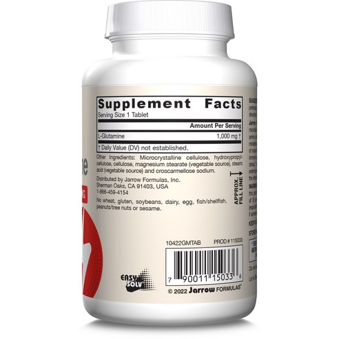 재로우 L-글루타민 1000mg 타블렛 100정, 1개 이미지 3