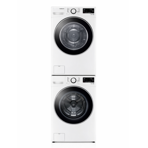 [10% 환급가전] LG전자 트롬 세탁기 F24WDWP + 건조기 RH19WTWN 24kg + 19kg 방문설치, 화이트유광(F24WDWP) 24kg+19kg
