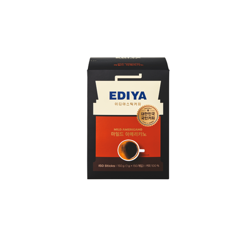 [쿠팡] 이디야 마일드 아메리카노 원두커피믹스 (9,940/와우무료)