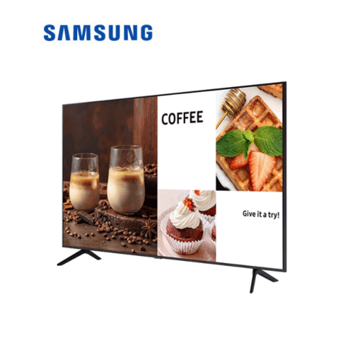 삼성전자 LH55BECHLGFXKR 4K UHD LED TV 55인치 비즈니스 TV (벽부형), 벽걸이형