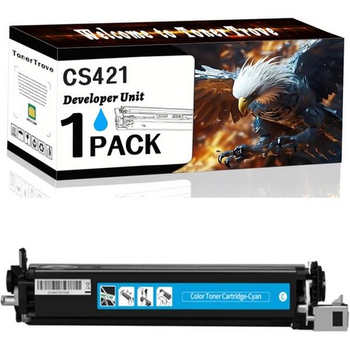 Lexmark CS421 CS521 CS622 CX421 CX522 CX622 CX625 프린터와 호환되는 현상기 유닛 사무실 ...