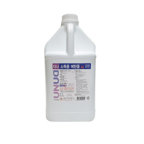조은 소독용 에탄올(83%) 4L, 4L, 1개