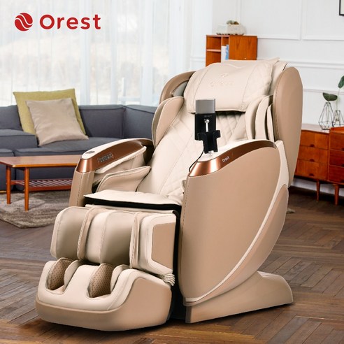 오레스트 듀얼S프레임 3D국내 생산 안마의자 OR-6000(수량한정할인), 브라운/베이지, OR-6000