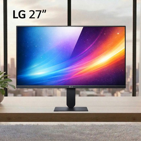 LG 27인치 모니터 IPS 패널...